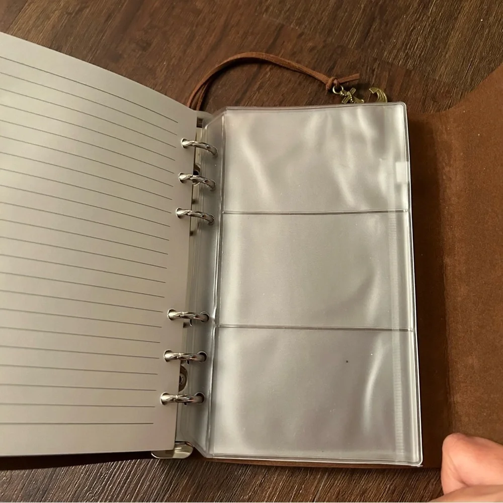 Vintage Nautical Brown Faux Leather Journal